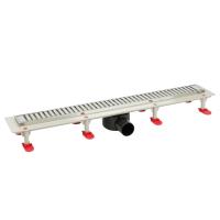 Трап линейный (душевой лоток) Vimarr D.1 517D36011050 600 мм с рамкой из нержавеющей стали, с горизонтальным выходом D50 мм, с решеткой хром Трап линейный (душевой лоток) Vimarr D.1 517D36011050 600 мм с рамкой из нержавеющей стали, с горизонтальным выходом D50 мм, с решеткой хром