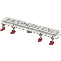 Трап линейный (душевой лоток) Vimarr A.1 517A47011050 700 мм с вертикальным выходом D50 мм, с решеткой хром