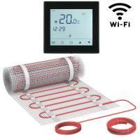 Теплый пол Vimarr L 540L75KM0.5-M1-52 0.5 м2 75 Вт с черным WiFi программируемым сенсорным терморегулятором