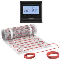 Теплый пол Vimarr L 540L2700KM18.0-M1-12 18 м2 2700 Вт с черным программируемым терморегулятором