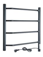 Электрический полотенцесушитель Vimarr Kaskad PSKDVMRKe56BL 500x600 (регулятор температуры, таймер), черный матовый Электрический полотенцесушитель Vimarr Kaskad PSKDVMRKe56BL 500x600 (регулятор температуры, таймер), черный матовый