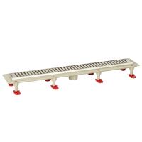 Трап линейный (душевой лоток) Vimarr D.1 517D41011050 1000 мм с вертикальным выходом D50 мм, с решеткой хром Трап линейный (душевой лоток) Vimarr D.1 517D41011050 1000 мм с вертикальным выходом D50 мм, с решеткой хром