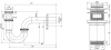 Набор 2 в 1 Vimarr Drainage 5180021001, сифон для раковины, донный клапан с переливом, хром