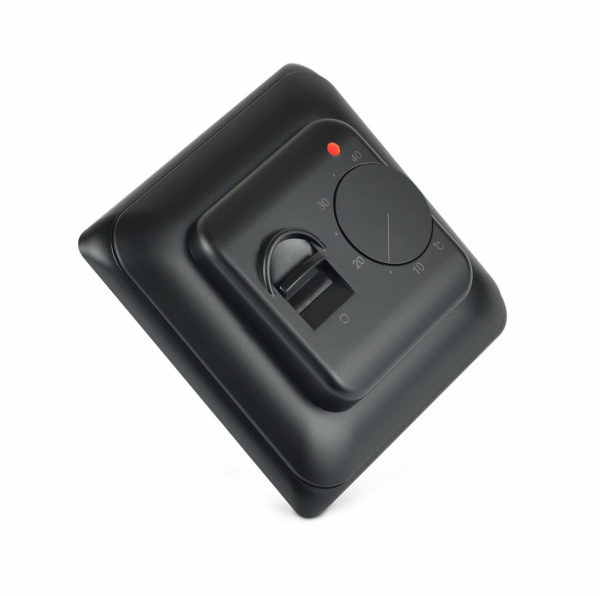 Терморегулятор Vimarr (черный) механический/до3,5 кВт (встраиваемый) 540TM70.26-0002